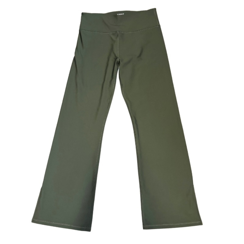 Kinesis Soft Green Flared Stretch Bootcut Yoga Pants - Women’s Size XL‎